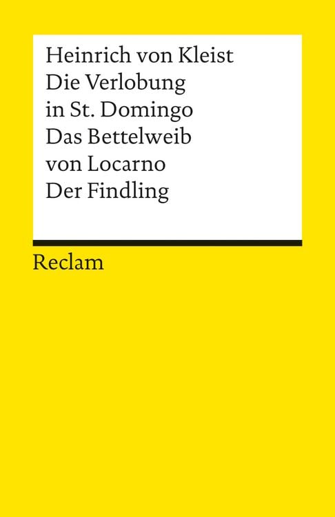 Produktbild: Die Verlobung in St. Domingo. Das Bettelweib von Locarno. Der Findling