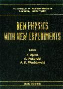 Produktbild: New Physics with New Experiments - Proceedings of XVI Kazimierz Meeting on Elementary Particle Physics