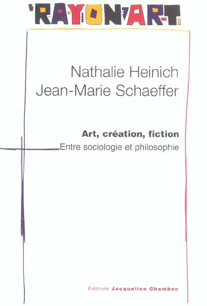 Produktbild: Artcreationfictionentre sociologie