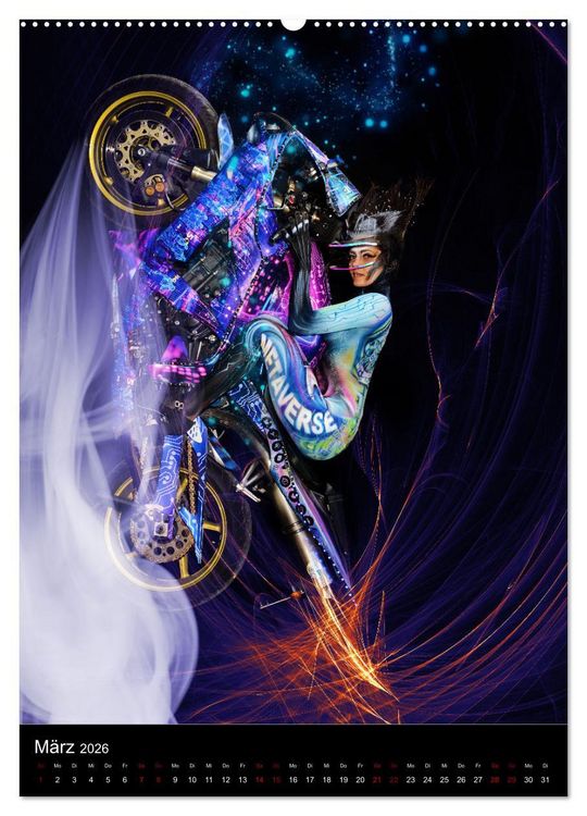 Produktbild: World Bodypainting Festival: Generation NEXT (hochwertiger Premium Wandkalender 2026 DIN A2 hoch), Kunstdruck in Hochglanz