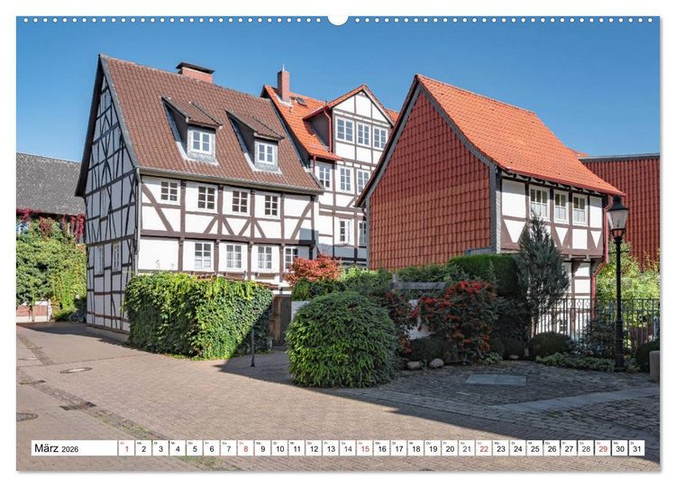 Produktbild: Wolfenb&uuml;ttel - Historisches Fachwerk (hochwertiger Premium Wandkalender 2026 DIN A2 quer), Kunstdruck in Hochglanz