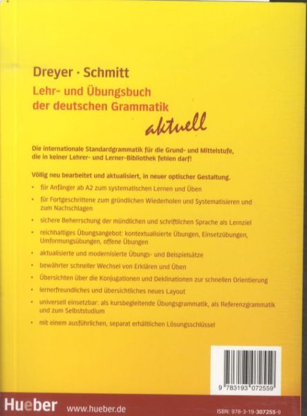 Produktbild: Lehr- und &Uuml;bungsbuch der deutschen Grammatik &ndash; aktuell
