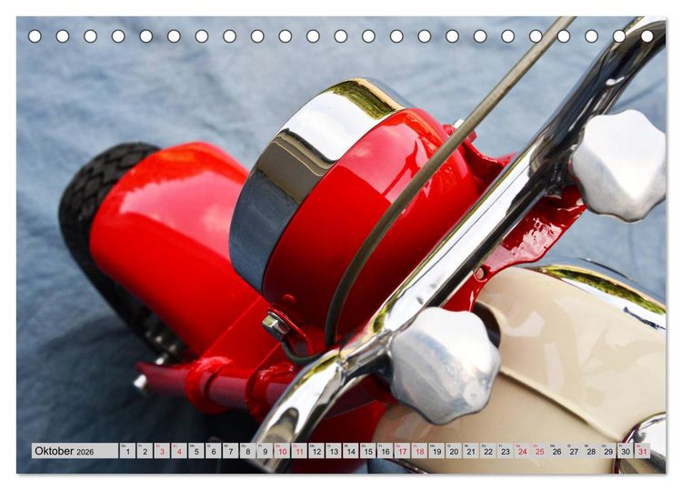 Produktbild: Honda Monkey CZ Mark 1 (Tischkalender 2026 DIN A5 quer), CALVENDO Monatskalender