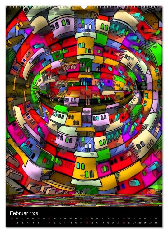 Produktbild: Pop ist auch eine ART von Nico Bielow (hochwertiger Premium Wandkalender 2026 DIN A2 hoch), Kunstdruck in Hochglanz