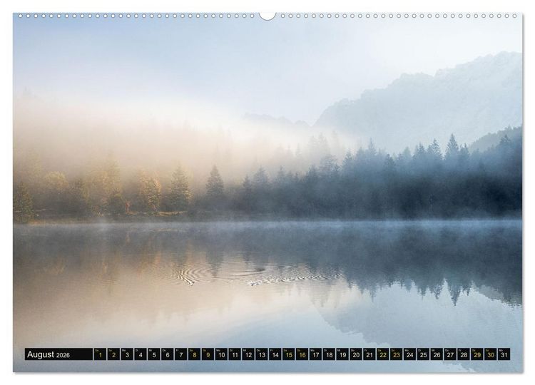 Produktbild: Magie gespiegelter Welten (Wandkalender 2026 DIN A2 quer), CALVENDO Monatskalender