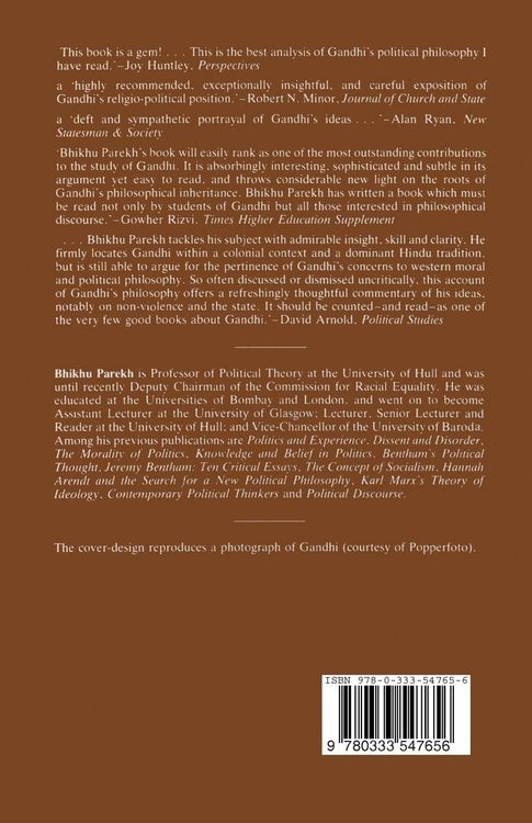 Produktbild: Gandhi&rsquo;s Political Philosophy