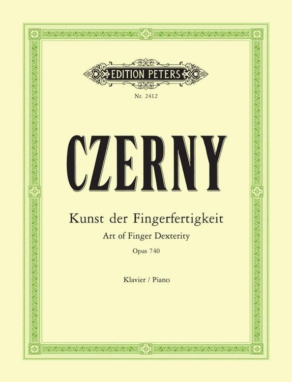 Produktbild: Die Kunst der Fingerfertigkeit op. 740 (699)