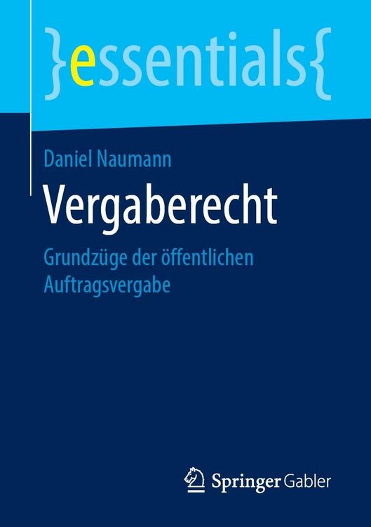 Bild vom Artikel Vergaberecht vom Autor Daniel Naumann