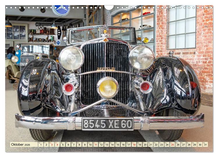 Produktbild: Nationales Auto Museum, The Loh Collection (Wandkalender 2026 DIN A3 quer), CALVENDO Monatskalender