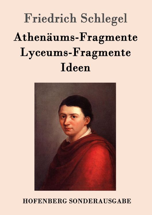 Produktbild: Athen&auml;ums-Fragmente / Lyceums-Fragmente / Ideen