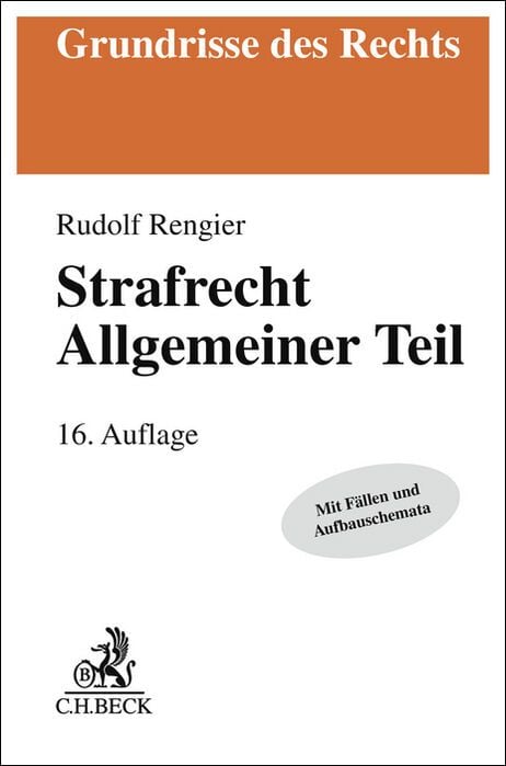 Bild vom Artikel Grundrisse des Rechts / Strafrecht Allgemeiner Teil. Strafrecht AT vom Autor Rudolf Rengier