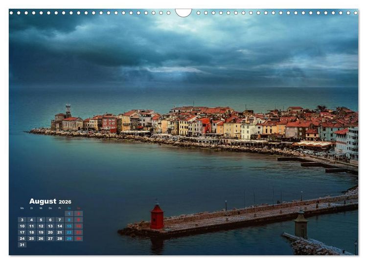 Produktbild: M&auml;rchen Stadt Piran (Wandkalender 2026 DIN A3 quer), CALVENDO Monatskalender