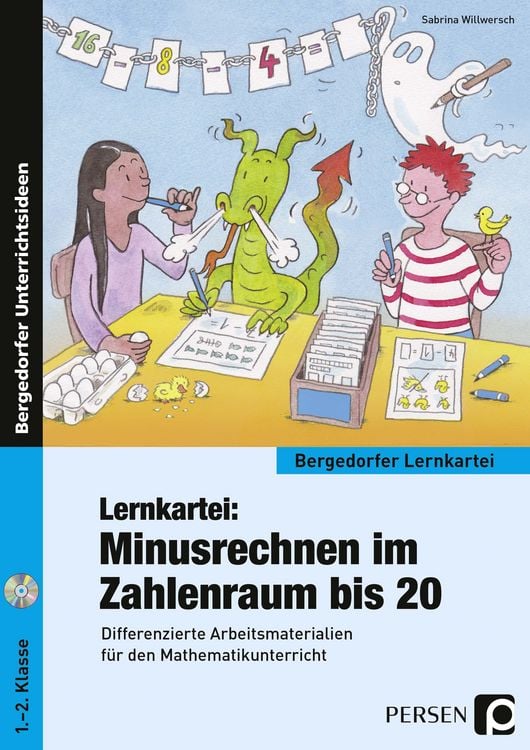 Produktbild: Lernkartei: Minusrechnen im Zahlenraum bis 20