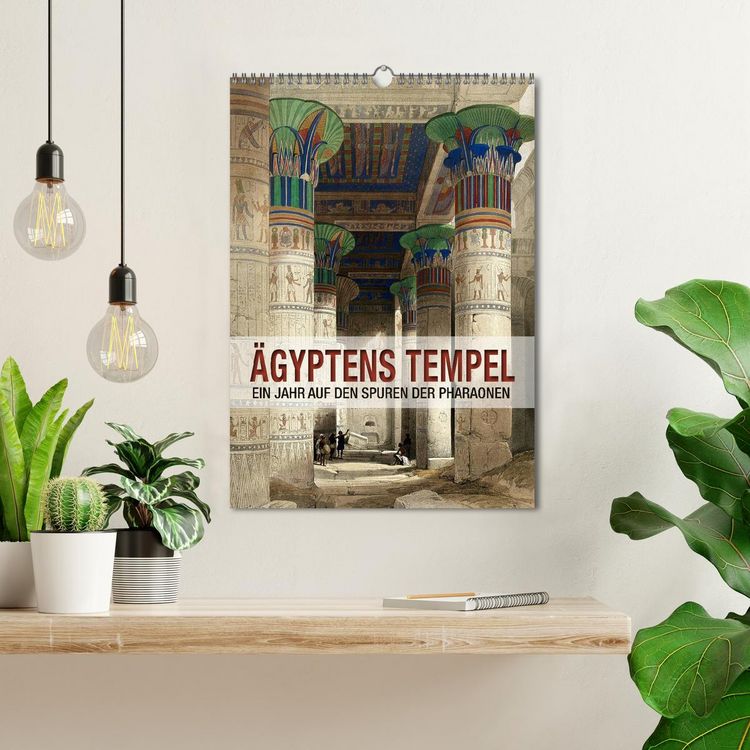 Produktbild: &Auml;gyptens Tempel (Wandkalender 2026 DIN A3 hoch), CALVENDO Monatskalender