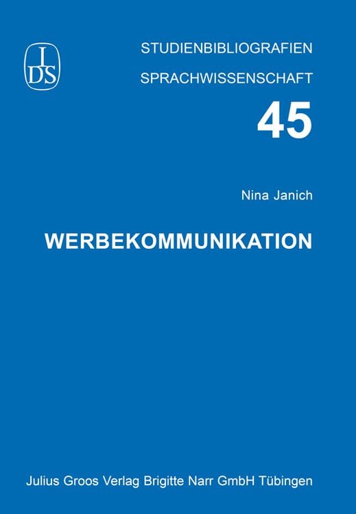 Bild vom Artikel Werbekommunikation vom Autor Nina Janich