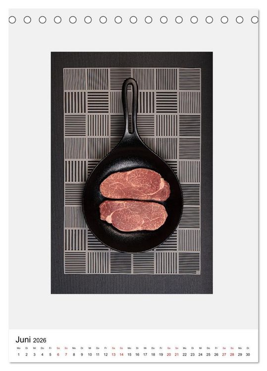 Produktbild: Japanese Cuisine II (Tischkalender 2026 DIN A5 hoch), CALVENDO Monatskalender