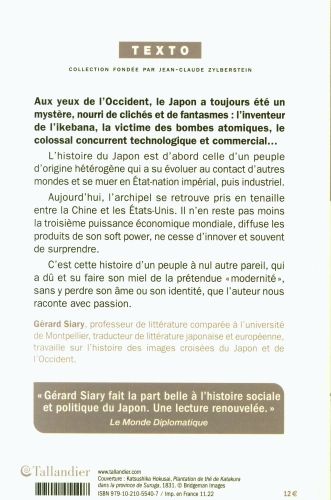 Produktbild: Histoire du Japon : des origines &agrave; nos jours