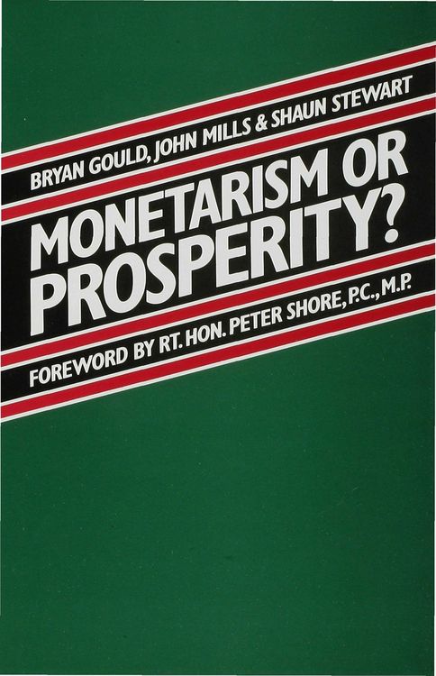 Produktbild: Monetarism or Prosperity?
