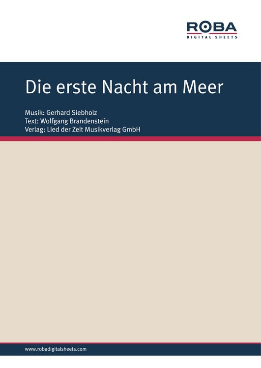 Produktbild: Die erste Nacht am Meer