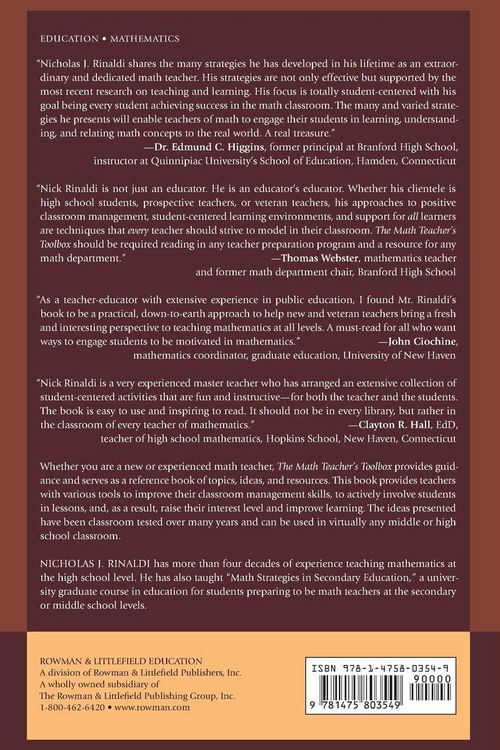Produktbild: Math Teacher's Toolbox