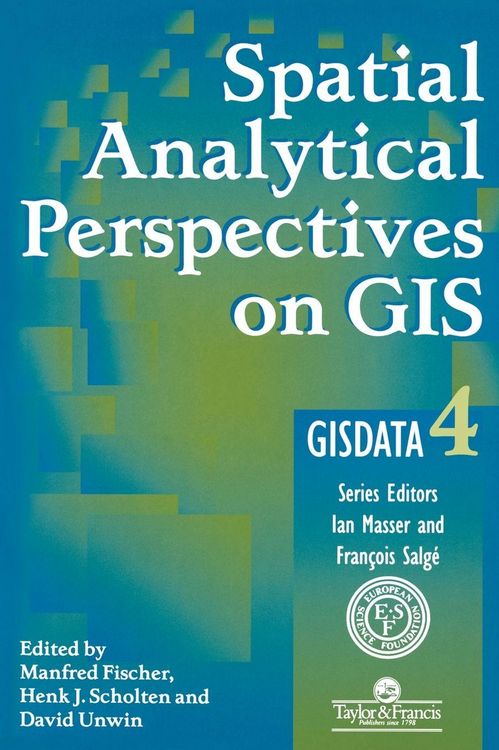 Produktbild: Spatial Analytical Perspectives on GIS