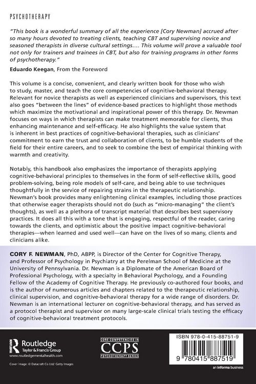 Produktbild: Core Competencies in Cognitive-Behavioral Therapy