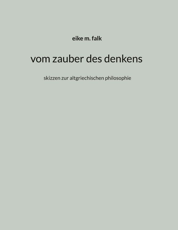 Produktbild: Vom zauber des denkens