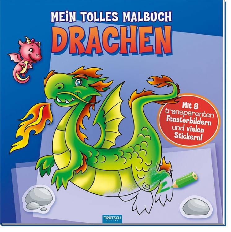 Produktbild: Mein tolles Malbuch DRACHEN