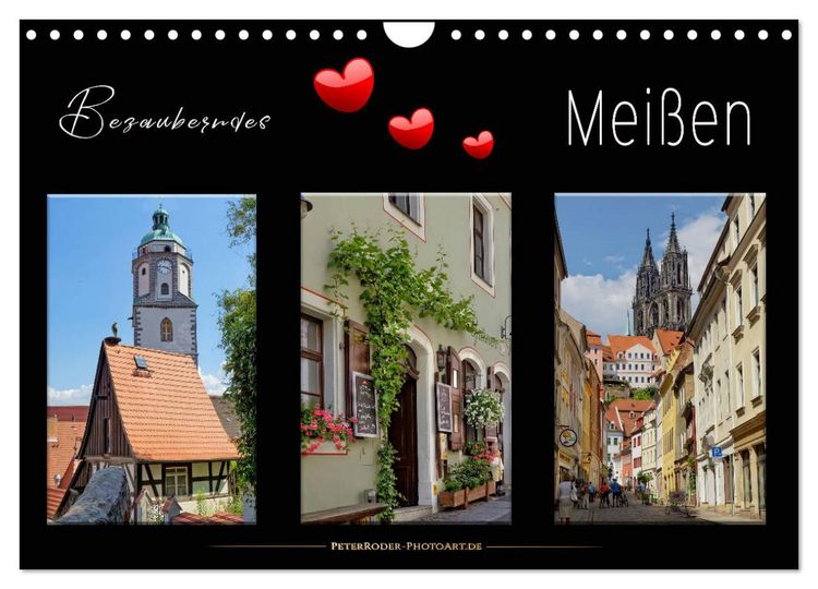 Produktbild: Bezauberndes Mei&szlig;en (Wandkalender 2026 DIN A4 quer), CALVENDO Monatskalender