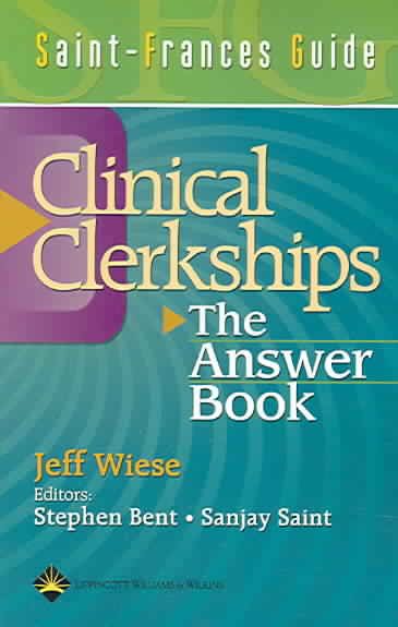 Produktbild: Clinical Clerkships: The Answer Book