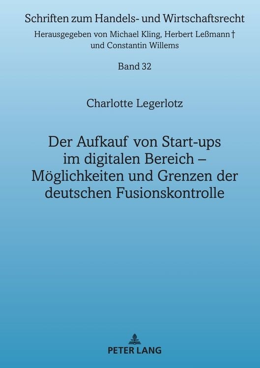 Produktbild: Der Aufkauf von Start-ups im digitalen Bereich