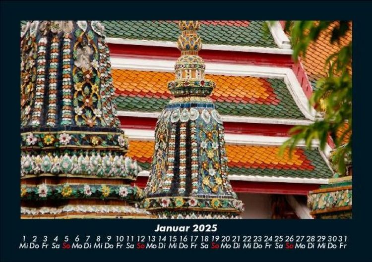 Produktbild: Tempel 2025 Fotokalender DIN A5