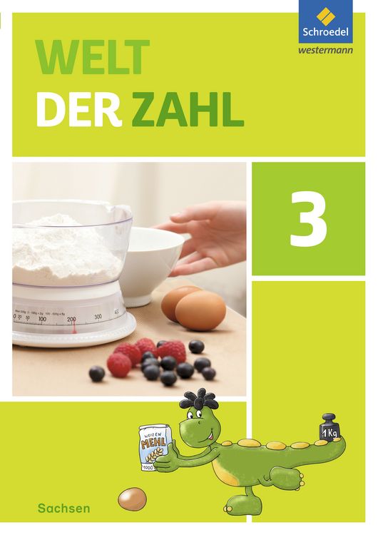 Produktbild: Welt der Zahl 3. Schulbuch. Sachsen