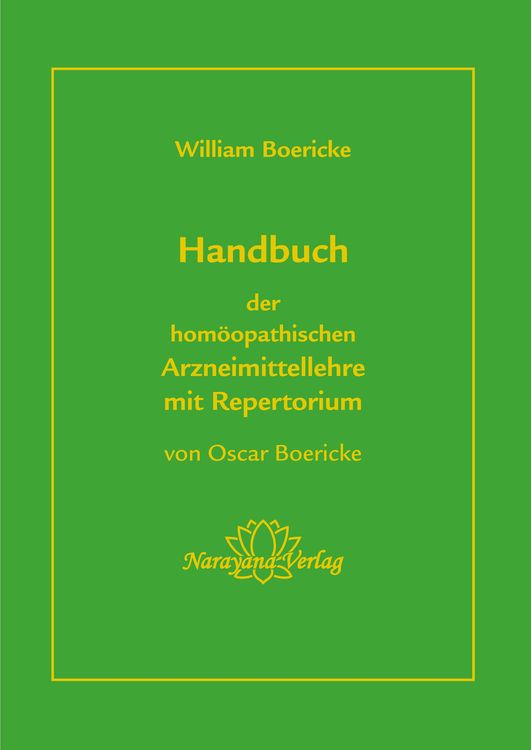 Produktbild: Handbuch der hom&ouml;opathischen Arzneimittellehre mit Repertorium