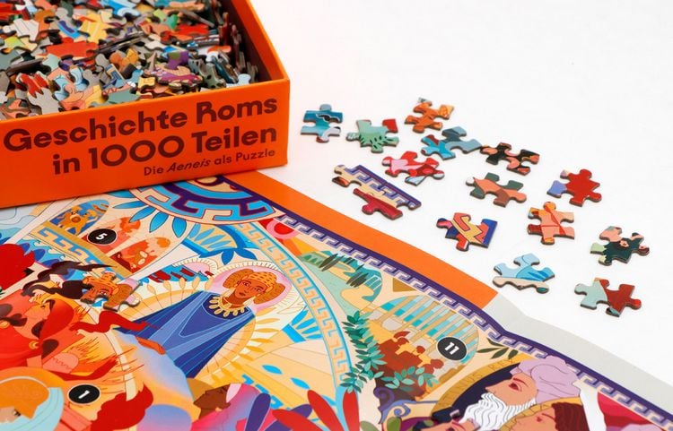 Produktbild: Die Geschichte Roms in 1000 Teilen