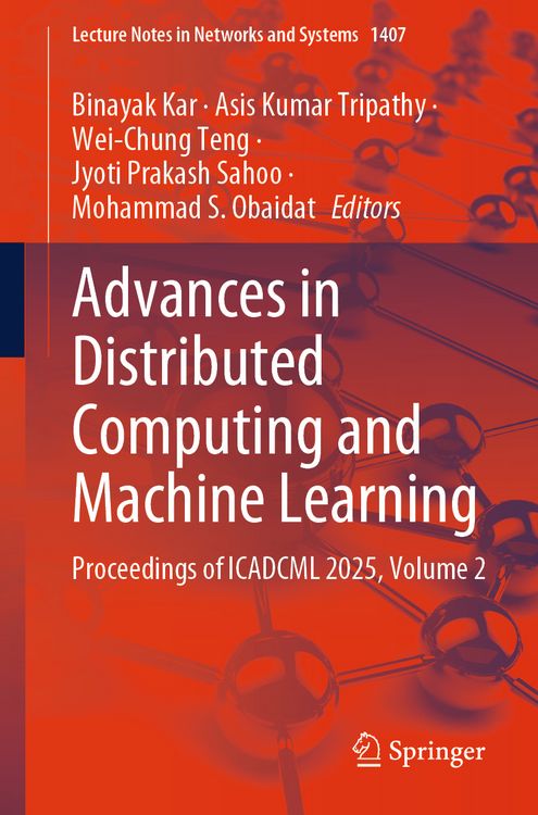 Produktbild: Advances in Distributed Computing and Machine Learning