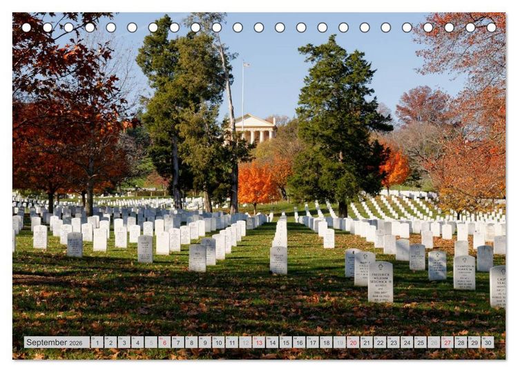Produktbild: Washington D.C. (Tischkalender 2026 DIN A5 quer), CALVENDO Monatskalender