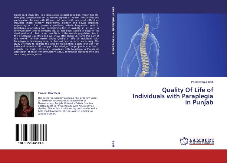 Produktbild: Quality Of Life of Individuals with Paraplegia in Punjab