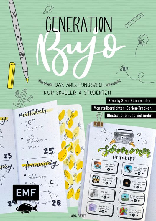 Produktbild: Generation BuJo - Das Anleitungsbuch f&uuml;r Sch&uuml;ler und Studenten