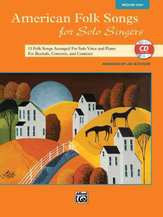 Produktbild: American Folk Songs for Solo Singers