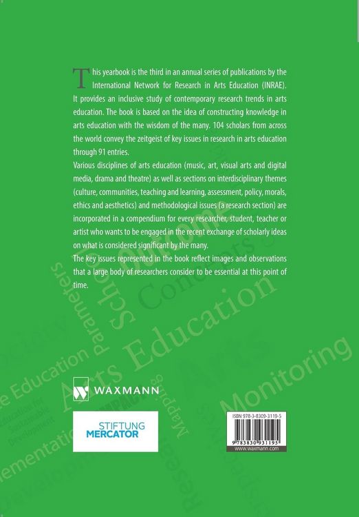 Produktbild: International Yearbook for Research in Arts Education 3/2015