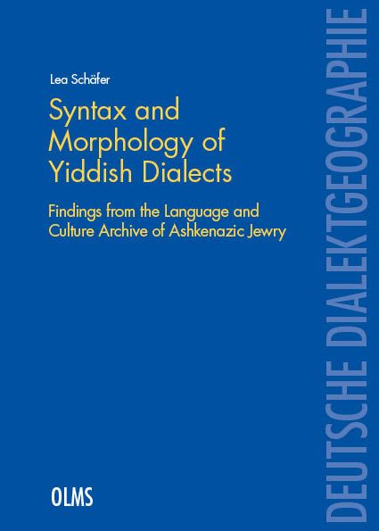 Produktbild: Syntax and Morphology of Yiddish Dialects