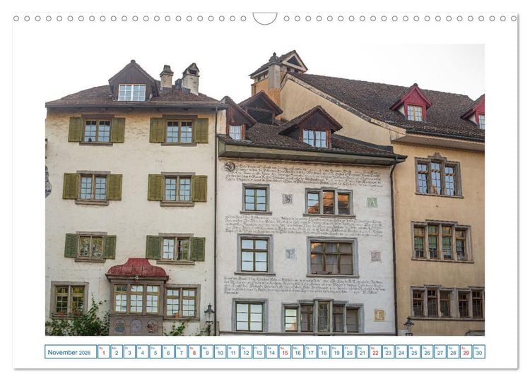 Produktbild: Schaffhausen - n&ouml;rdlichste Stadt der Schweiz (Wandkalender 2026 DIN A3 quer), CALVENDO Monatskalender