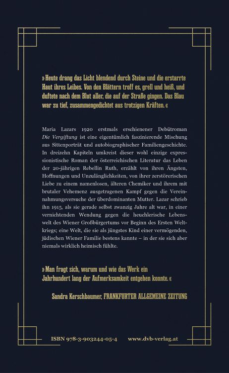 Produktbild: Die Vergiftung