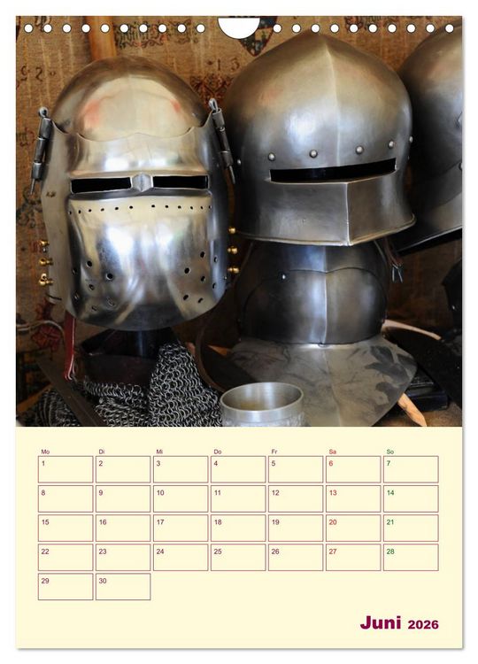 Produktbild: Spektakulum - Mittelalterliches Kalendarium (Wandkalender 2026 DIN A4 hoch), CALVENDO Monatskalender