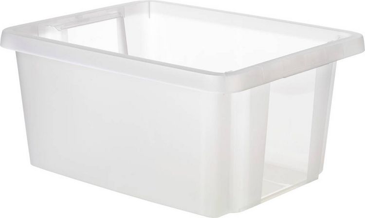Produktbild: Curver 225358 Drehstapelbeh&auml;lter ESSENTIALS Drehstapelbox 20L, transparent stapelbar Transparent 1 St.