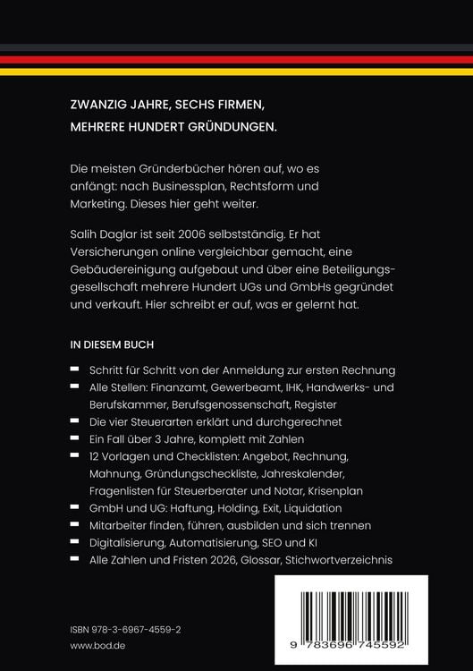 Produktbild: Unternehmen gr&uuml;nden und f&uuml;hren