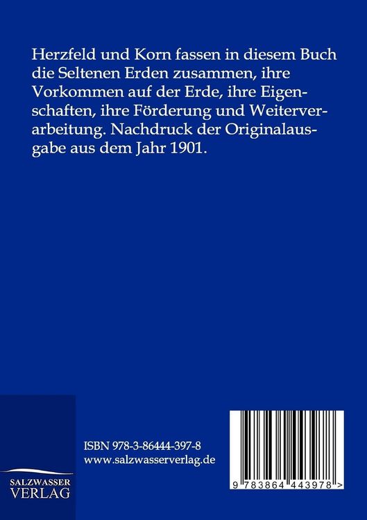 Produktbild: Chemie der Seltenen Erden