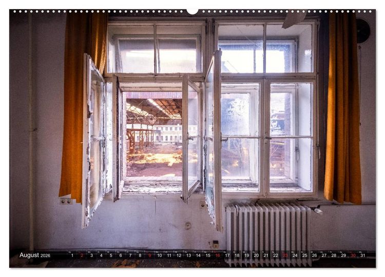 Produktbild: Faszination - Lost Places (Wandkalender 2026 DIN A2 quer), CALVENDO Monatskalender