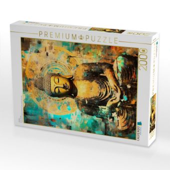 Produktbild: CALVENDO Puzzle Buddha | 2000 Teile Lege-Gr&ouml;&szlig;e 90x67cm Foto-Puzzle f&uuml;r gl&uuml;ckliche Stunden